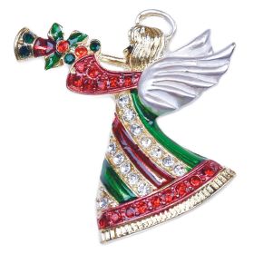 CHRISTMAS ANGEL BROOCH