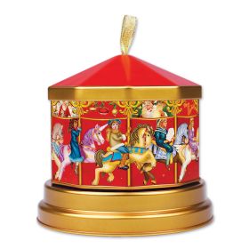 MUSICAL CAROUSEL TIN WITH CHOCOLATES