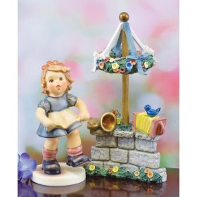 "MUSIC, PLEASE" M.I. HUMMEL FIGURINE WITH VOLKSFEST ACCESSORY