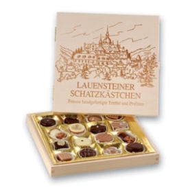 PRALINES & TRUFFLES WOODEN GIFT BOX