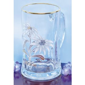 AUSTRIA EDELWEISS BEER MUG